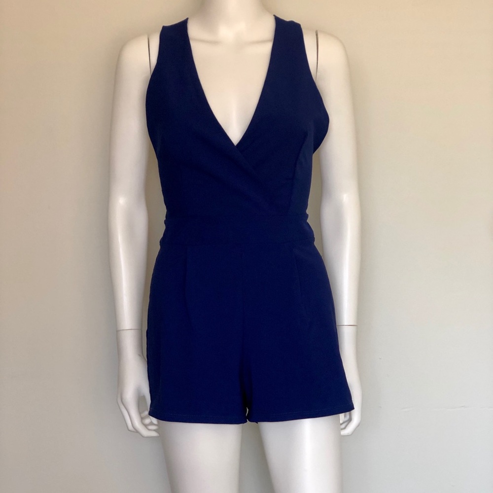 Love republic Royal Blue Romper Size Small